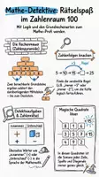 Vorschau - Unterrichtsreihen - Mission Mathe-Detektiv Klasse 2: Rechenrätsel im Zahlenraum 100 - Seite 1