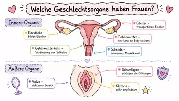 Vorschau - Arbeitsblätter - Lernposter + Arbeitsblätter zum Thema "Welche Geschlechtsorgane haben Frauen?" + Lösung & MP3 + Infografik - Seite 2