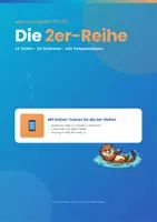 Vorschau - Stationenlernen - Einmaleins 2er-Reihe Stationsheft mit Online-Trainer - Seite 1
