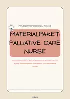 Vorschau - Stundenentwürfe - Pflegeprofessionen im Fokus Palliative Care Nurse - Deckblatt
