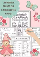 Vorschau - Arbeitsblätter - Lernspiele Berufe für Kindergartenkinder - Deckblatt