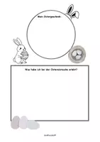 Vorschau - Mal- und Bastelvorlagen - 🐣Nach den Osterferien | Osterferien Arbeitsblatt Grundschule | Osterferien Reflexion & Schreibanlass | Reflexionsblatt Grundschule | Klasse 1-4 | Osterferien Rückblick | Ferienrückblick | Deutsch | DaZ | DaF | Ferienerlebniss | Selbstreflexion - Seite 3