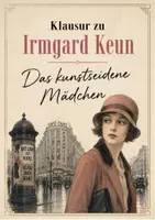 Vorschau - Klassenarbeiten - Klausur - Irmgard Keun - Das kunstseidenen Mädchen - Deckblatt
