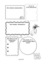 Vorschau - Arbeitsblätter - ☀️Nach den Sommerferien 🌴| Sommerferien Arbeitsblatt Grundschule | Sommerferien Reflexion & Schreibanlass | Reflexionsblatt Grundschule | Klasse 1-4 | Sommerferien Rückblick | Ferienerlebnis | Ferienrückblick | Deutsch | DaZ | DaF | Selbstreflexion - Seite 2