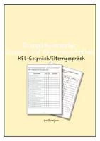 Vorschau - Anderer Materialtyp - Kompetenzraster Sozia- und Arbeitsverhalten (Elterngespräch) - Deckblatt