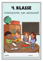 Vorschau - Arbeitsblätter - Englisch Arbeitsblätter Grundschule Klasse 3 & 4 (Jahresstoff) - Seite 1