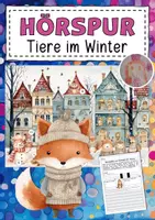 Vorschau - Arbeitsblätter - Hörspurgeschichte Tiere im Winter - Deckblatt