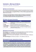 Vorschau - Arbeitsblätter - Kommentar, Bericht, Reportage & Glosse - Seite 2