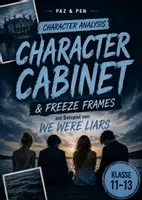 Vorschau - Arbeitsblätter - Character Cabinet & Freeze Frames am Beispiel von "We Were Liars" - Deckblatt