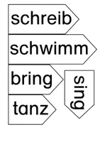 Vorschau - Präsentationen/Tafelbilder - Verbkonjugation Tafelmaterial - Seite 3