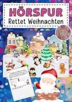 Vorschau - Arbeitsblätter - Hörspurgeschichte Weihnachten - Deckblatt