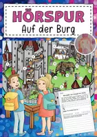 Vorschau - Arbeitsblätter - Hörspurgeschichte Mittelalter Burg - Deckblatt
