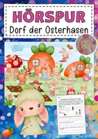 Vorschau - Arbeitsblätter - Hörspurgeschichte Ostern - Deckblatt