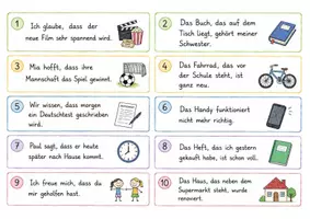Vorschau - Stundenentwürfe - Bewegungsdiktat: das oder dass - Rechtschreiben - Diktat - Laufdiktat - Seite 1