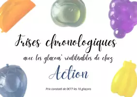 Aperçu - Apprentissages en autonomie - Frises chronologiques avec les glaçons fruits réutilisables by action - Page 1