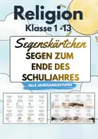Vorschau - Bildkarten - Religion | Segenskärtchen zum Ende des Schuljahres | Mutmacher, Kraftquelle & Ferienwünsche | Alle Schularten | Klasse 1-13 - Deckblatt