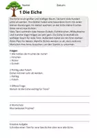 Vorschau - Stundenentwürfe - Lesetraining Bäume | Leseverständnis Klasse 3 - Seite 3