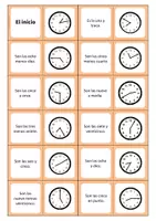 Vorschau - Arbeitsblätter - Materialpaket Uhrzeit Spanisch: ¿Qué hora es? (5 Materialien) - Seite 2