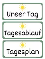 Vorschau - Präsentationen/Tafelbilder - Tagestransparenz für die Hummelklasse - Seite 3