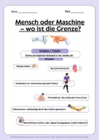 Vorschau - Unterrichtsreihen - Transhumanismus – Der Mensch zwischen Technik, Ethik und Zukunft (Komplettpaket: Philosophie/Ethik) - Seite 3
