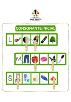 Vista previa - Unidades / Secuencias / Situaciones de Aprendizaje - CONSONANTE INICIAL - Portada