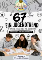 Vorschau - Arbeitsblätter - Six Seven Trend – Jugendsprache - Deckblatt