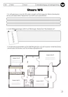 Vorschau - Arbeitsblätter - Unsere WG: Wir planen gemeinsames Wohnen - Deckblatt