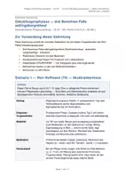 Vorschau - Stundenentwürfe - Unterrichtsentwurf Dekubitusprophylaxe Pflege G-02 - Deckblatt