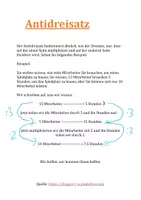 Vorschau - Arbeitsblätter - 31-04 AA Mathematik_Dreisatz 1 - Seite 3