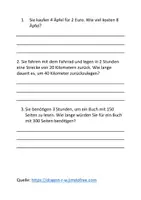 Vorschau - Arbeitsblätter - 31-07 AA Mathematik_Dreisatz 2 - Seite 2
