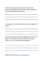 Vorschau - Arbeitsblätter - 31-07 AA Mathematik_Dreisatz 2 - Seite 3