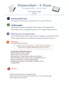 Vorschau - Arbeitsblätter - Kurzgeschichte (Klassenarbeit) - Seite 2