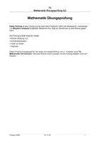 Vorschau - Arbeitsblätter - 31-09_Mathematik_Uebungspruefung_7G - Seite 1