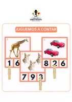 Vista previa - Unidades / Secuencias / Situaciones de Aprendizaje - JUGUEMOS A CONTAR - Portada