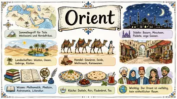 Vorschau - Arbeitsblätter - Lernposter + Arbeitsblatt "Orient" + Onlineübung & MP3 + Mindmap + Infografik - Seite 2