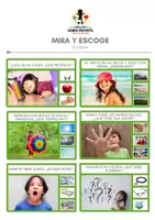 Vista previa - Unidades / Secuencias / Situaciones de Aprendizaje - MIRA Y ESCOGE - página 1
