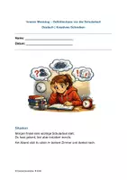 Vorschau - Unterrichtsreihen - Innerer Monolog – Komplettpaket, Kreatives Schreiben - Seite 3