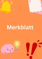 Vorschau - Merkblätter - 54-02-MA_Mathematik Vokabular-Gleichung - Deckblatt