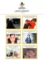 Vista previa - Unidades / Secuencias / Situaciones de Aprendizaje - ¿QUÉ HARÍAS? - página 1