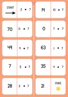 Vorschau - Spiele - 7er-Reihe Domino - Deckblatt