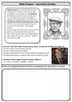 Vorschau - Mal- und Bastelvorlagen - Eis im Stil berühmter Künstler – Sommer Kunstprojekt | Van Gogh Picasso Kandinsky | Klasse 6–8 - Seite 3