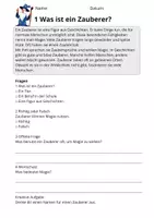 Vorschau - Stundenentwürfe - Lesetraining Zauberer | Leseverständnis Klasse 3 - Seite 3