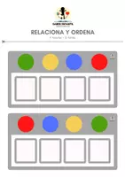 Vista previa - Unidades / Secuencias / Situaciones de Aprendizaje - RELACIONA Y ORDENA - página 1