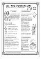 Vorschau - Arbeitsblätter - Zeus & Hera Steckbriefe | Geschichte Klasse 5/6 - Seite 2
