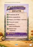 Vista previa - Unidades / Secuencias / Situaciones de Aprendizaje - SA EF: Orientación Escolar + Misión Orientación - página 3