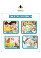 Vista previa - Unidades / Secuencias / Situaciones de Aprendizaje - TARJETAS DE VERBOS - Portada