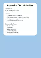 Vorschau - Unterrichtsreihen - Lesetraining Reisen | Leseverständnis Klasse 3 - Seite 2