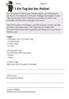 Vorschau - Unterrichtsreihen - Lesetraining Polizei | Leseverständnis Klasse 3 - Seite 3