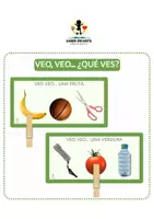 Vista previa - Unidades / Secuencias / Situaciones de Aprendizaje - VEO, VEO, ¿QUÉ VES? - Portada