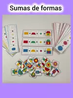 Vista previa - Juegos / Gamificación - Sumas de formas - Portada